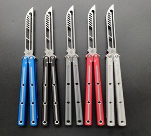 Baliplus Butterfly Trainer Knife Kraken Monster Sea Monster di 4a generazione Manico in alluminio Boccole che oscillano Tool EDC Jilt KN1426932