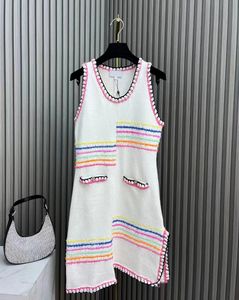 Chan 2024 Top Grade Dresses for Women Gund Press Cc Dress Summer Dress Женская дизайнерская одежда юбка для сексуального платья для вечеринки Дизайнер платье-платье День матери подарка