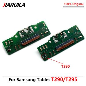 USB-laddningsportladdningsdockanslutning med mikrofonkort flexkabel för Samsung Tab A 8.0 2019 SM-T290 T290 T295