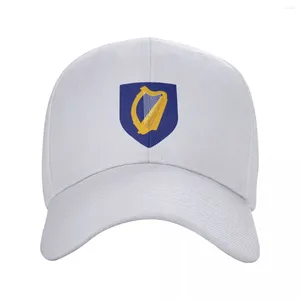 Ball Caps Custom Ireland Coat of Arms Baseball Cap Outdoor Women Men's Regulowal Irishman Flag Proud Dad Hat Autumn