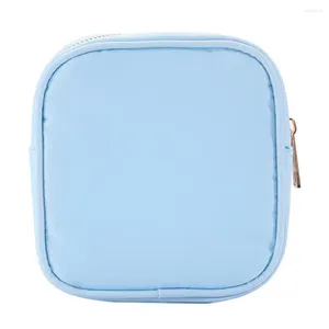 Sacos de armazenamento Bolsa de jóias Mini maquiagem à prova d'água Organizador de maquiagem para mulheres Girls Transparent PVC Higredileily Coin Burse com zíper