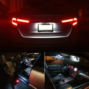 Badeya LED Interior Mapa Dome Light Kit para Subaru WRX para WRX STI 2000-2015 2016 2017 2018 2019 2020 2021 Acessórios para carros CANBUS