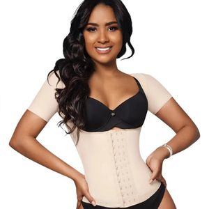 Düz karın fajas için bel eğitmeni Kolombiyalı Shapewear Yüksek Sıkıştırma Kılıç Kılıf Kılıflı Yelek Vücut Şeytan 240323