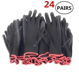 Gloves Nitrile safety coated work gloves PU and palm coated gloves safety gloves are suitable for construction and maintenance vehicles