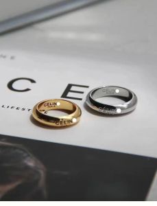 Anéis de banda Designer Anel de unhas Jóias de luxo Midi Love Anéis para mulheres Titanium Steel liga de ouro Os acessórios de moda de processo nunca desaparecem, não alérgicos