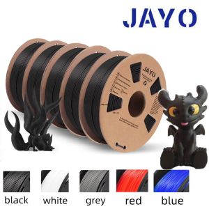 写真Jayo 3D PLA Plus/PETG/SILK/PLA META/PLA 1.75mm 3Dプリンターフィラメント5kg 100％3Dプリンターペン用のバブル3D印刷材料なし