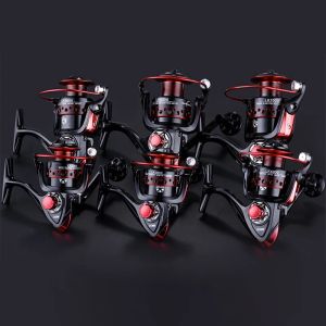 Reels Super Light giratória rolo de pesca 15kg Max Drag 5.2: 1/4.7: 1 Razão de transmissão 13+1 rolamentos de esferas Bobina de pesca de água de água doce de água salgada