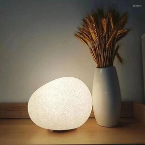 Lâmpadas de mesa Modern Home Room Bedroom Desktop Decoração Lâmpada noturna LED LED PERSONALIZADO EM LIMPO CELURA CABELA DE CABA COMPENHO