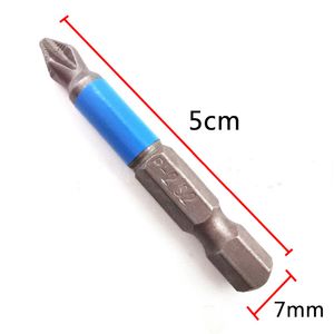 5/10Pcs Screwdriver Bits Set 50mm PH2 Anti-slip with Magnetic 1/4" Hex Shank Fits Hand Electric Drill Driver Hand Accessories