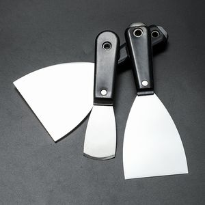 Spackle Knife Set Premium flexibelt rostfritt stålfärgskrapa med hammarklock och väggrengöring