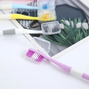 2024 8Sticks Toothbrush Tongue Scraper To Remove Bad Breath Dual-purpose Bamboo Charcoal Soft Bristle Toothbrush Silicone Toothbrush for