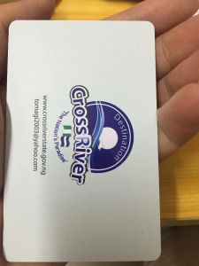 エンベロープフルカラーカスタムプラスチックの名刺印刷PVC名刺訪問カード2サイド印刷最高品質