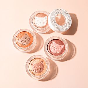 Marco Andy Cat Magic Sandwich Two-color Eye Shadow Mashed Potato Soft Waxy Silty Fine Non-flying Powder Cheap Eye Shadow