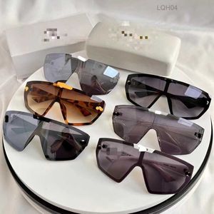 Designer Luxury Sunglasses Fan Vers Large Frame Glasses Are Fashionable Modern and Personalized Suitable for Taking Photos 8ymz