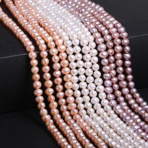 Beads Natural Freshwater Pearl Beads High Quality Potatoshaped Punch Loose Beads for Make Jewelry DIY Bracelet Necklace Accessories