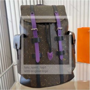 Lousis vouton çanta 2024 sırt çantası lvse çanta lüks tasarımcı sırt çantası seyahat sırt çantası moda klasik baskılı kaplı tuval parkeri deri sırt çantası 704
