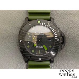 Projektant Watch Męski Menowy Ruch Automatyczny Sapphire Mocror 47 mm gumowy opaska zegarek Sport zegarek Weng