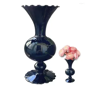 Vasi geometrici Vaso nero Vaso Decorativo Diffusore Bolla estetica addensata per fiori decorazioni per la casa