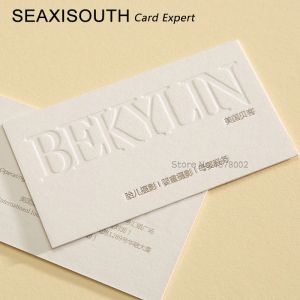 Envelopes Custom Emed Card Craft Business Card Printing Cotton Super Soft Hair Rice White / 600g