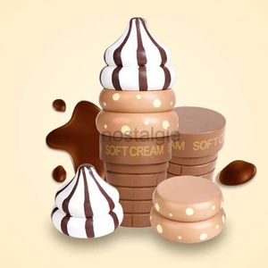 Cozinhas brincar de comida Toys House Toys Magnetic Chocolate Cream Sorrawberry Toys Childrens Presente Chocolate Para comer frete grátis Kids Toys 2443