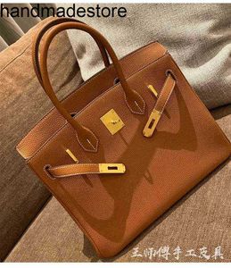 Handbag de designer de couro genuíno BK