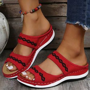 Slippers Womens sandals orthopedic slippers summer shoes J240402