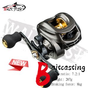 Reels Walk Fish Baitcasting Reel 8kg Max Drag Fishing Reel for Bass in Ocean Environment 48hours Cheap Reel Fishing Acessorie