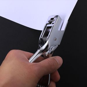 Hålstansningsmaskin Professionell arbetsbesparande DIY Handpapper elliptisk stans tång kontorsskolan levererar pappershålpuncher