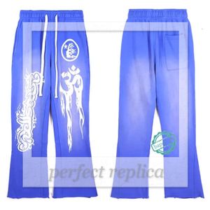 Calça de moletom de calça de gente de moletom de gente de moletom de moletom para homens da mulher de homens de calça do inferno Hellstar Studios Hellstar Swee Flare Sortpants Men Jogger Moda 199