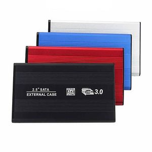 Caixa de notebook de 2,5 polegadas SATA HDD para SATA USB 3.0 SSD HD Disco rígido Disco de disco de armazenamento externo Caixa de gabinete com cabo USB 3.0