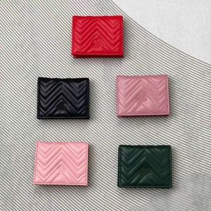 디자이너 여성 지갑 패션 3 스택 단색 편지 대기업 순수한 소 픽업 카드 지갑