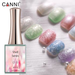 VENALISA CANNI Thread Shell Nail Gel Polish Thick Glitter Pearl Shell Gel Lacquer Pigmented Paint Long Wear Nowipe Top Coat