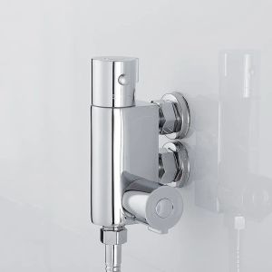 Termostat zestaw bidet montowany na ścianie łazienka prysznic toaleta przenośna opryskiwacz zimny higieniczny zawór termostatyczny
