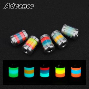 Paracord PC Plastic Titanium Alloy Bead DIY Luminous Paracord Bead Umbrella Rope Pendant Keyring Accessories