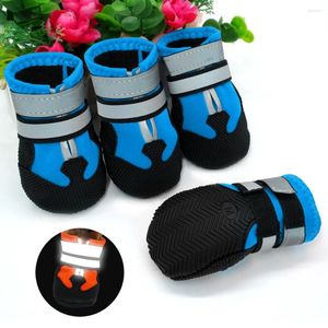 Dog Apparel Big Shoes Non-Slip Waterproof Rain Pet Reflective Winter Rainwear Boots Running Shoe For Medium Large Dogs