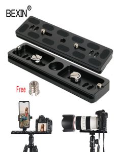 Po StudioPo Studio kit BEXIN piastra di montaggio con staffa a clip rapida a sgancio lungo per treppiede DSLR con 14 viti7297153