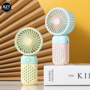 Handheld Mini Fan Portable USB Charging Mini Fan Student Pocket Multi Color Cooler With Packaging Present