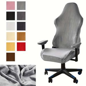 1 Set of Veet Elastic Enlarged E-sports Cover Chair Slipcover for Living Room Office Home Decor