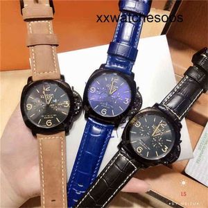 أفضل استنساخ الرجال الرياضة مشاهدة Panerais Luminor الحركة التلقائية wristwatch panerais وظيفة كاملة