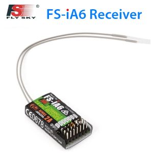 Steuerung Flysky FSIA6 IA6 2.4G 6Ch AFHDS -Empfänger für FSI10 FSI6 FSI6X FS I6 Fernbedienungssender FPV Racer Teile