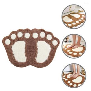 Bath Mats Foot Absorbent Floor Mat Anti Slip Rug Bathroom For Water Ground House Decorations Home