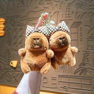 Plush Bowtie Kabibala Cute Doll Keychain Creative Pendant Decoration Small Commodity Doll Wholesale Free Free Shipping DHL/UPS