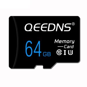 Бесплатный подарочный адаптер 256 ГБ карты памяти 128GB 64GB U3 Micro SD Card Class10 Флэш -карта 8GB 16GB 32G Mini SD TF Card для телефона/камеры