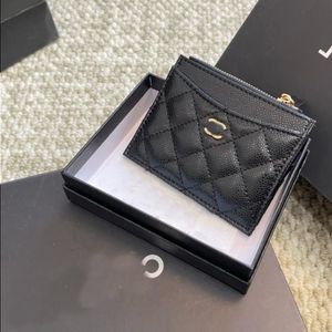 Fashion Luxury Women Multi Functional Mini Wallet Designer Card Bag Classic Multiple Card Positions Credit Card Holder Coin Borse Controllo