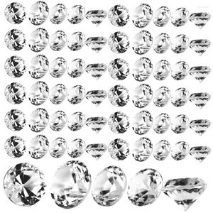 Vasos 500 PCs Confete de tabela de strass acrílico Rhinestones vaso Decoração Diamantes de decoração de Diamantes