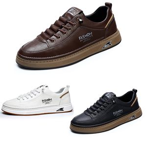 Frete grátis Men tênis clássicos de corrida Lace-up Flat conforto preto branco azul marrom bege tênis masculinos esportes esportes gai gai