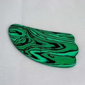 Massage Stones Rocks Malachite Face Care Gua Sha Tool Artificial Crystal Mineral Beauty Products Stone Quartz Skin Lift Health Massage Scraper 240403