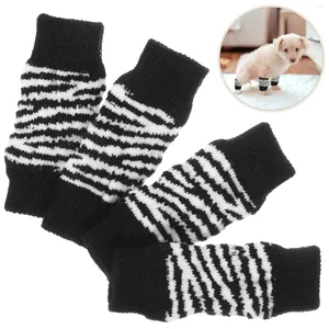 Calzini dell'abbigliamento per cani lavabili per animali domestici protetti da gomito resistenti all'usura dei leggings cotone portatile compatto