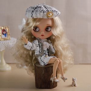 ICY DBS BLYTH 16 BJD 인형 30cm 누드 인형 황갈색 피부 무효 핸드 세트 AB 고품질 특별 제안 240403