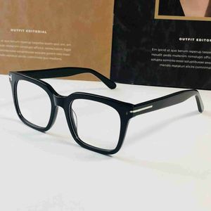 Famous brand sunglasses Tom Handmade Color Plate Optical Eyeglass Frame Box for Male and Female Myopia Fashion designers Sunglasses